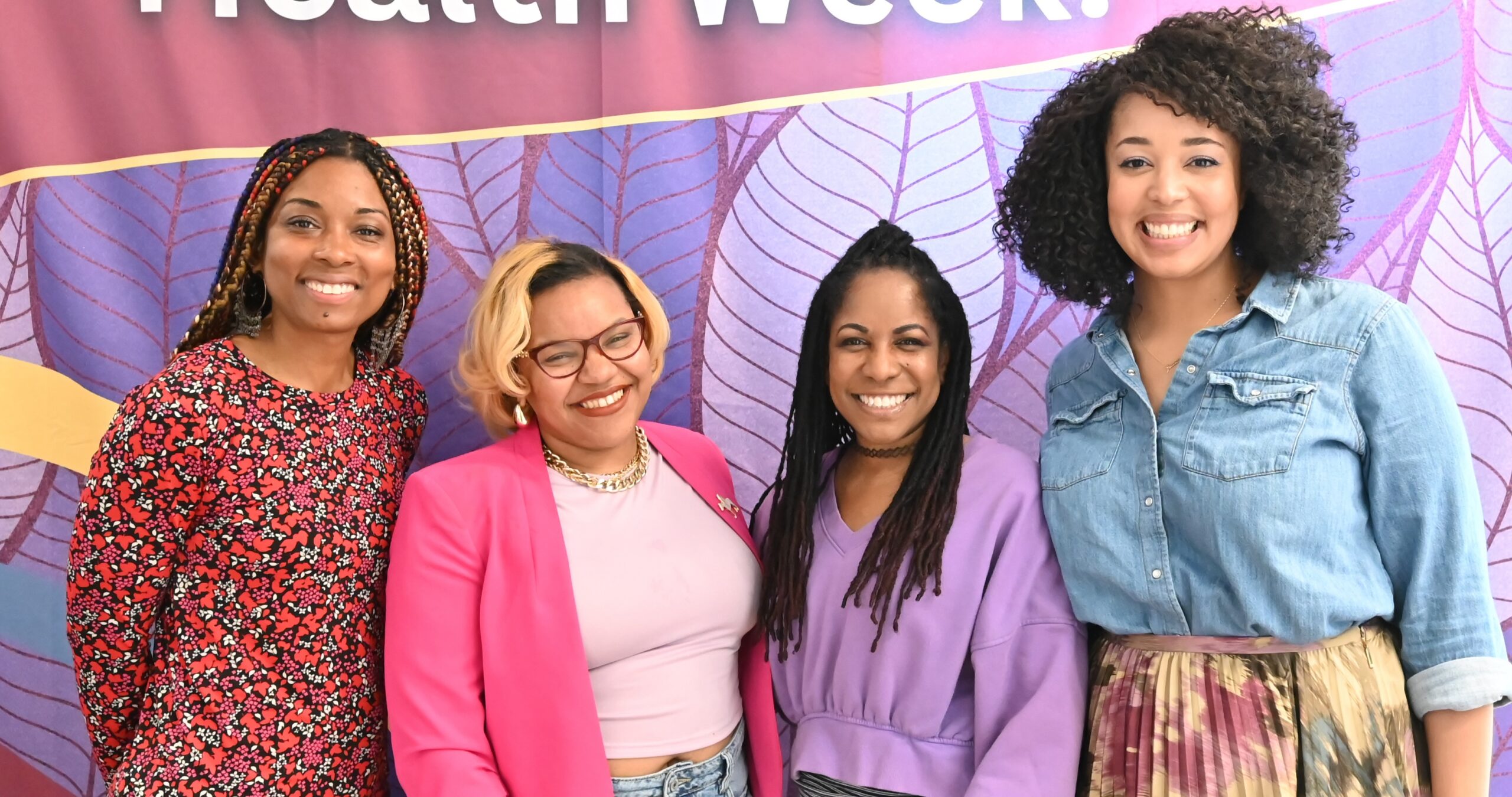 Black Maternal Health Week photobooth